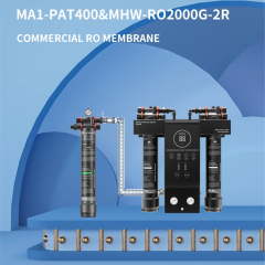 Tankless commercial water purifier with physical isolation for reliable filtration